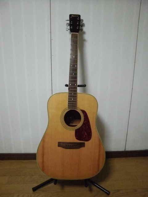 Morris（モーリス） MD-506 アコーススティックギター 中古にて購入